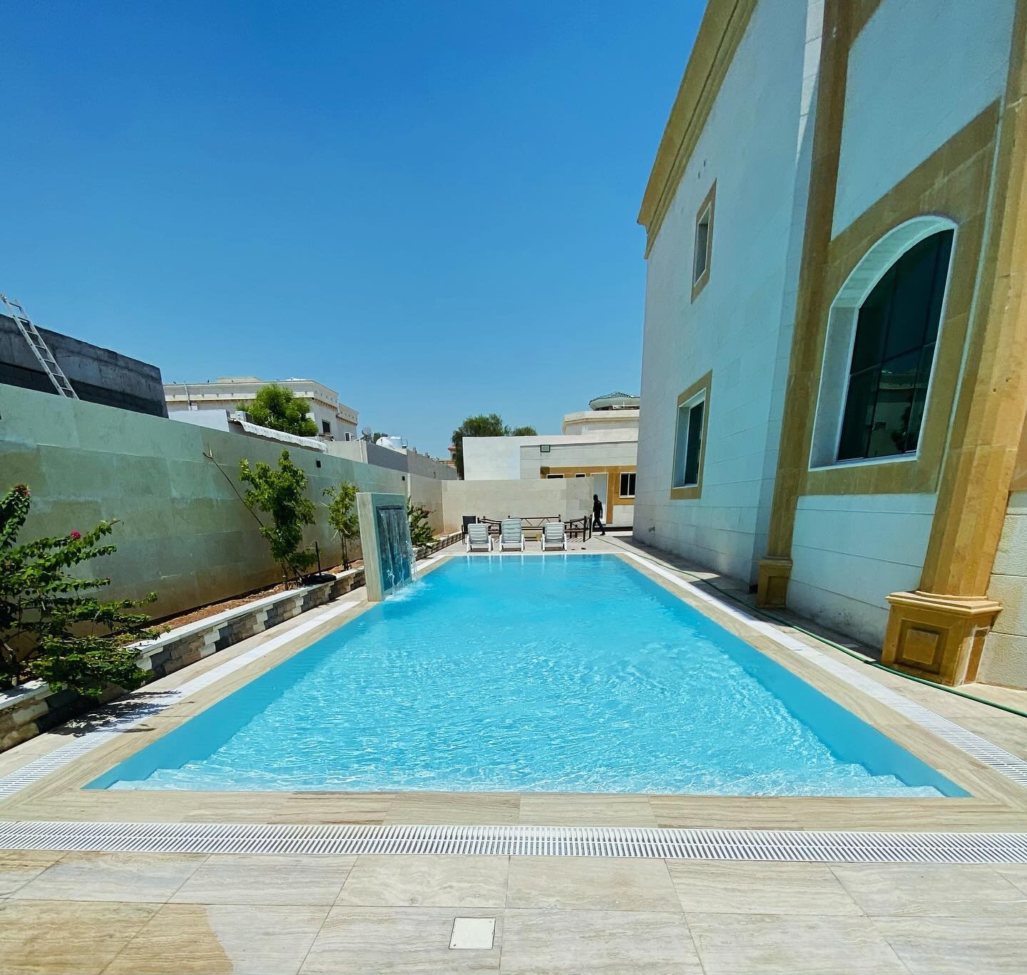 Swimming pool project by Al Waha Pools