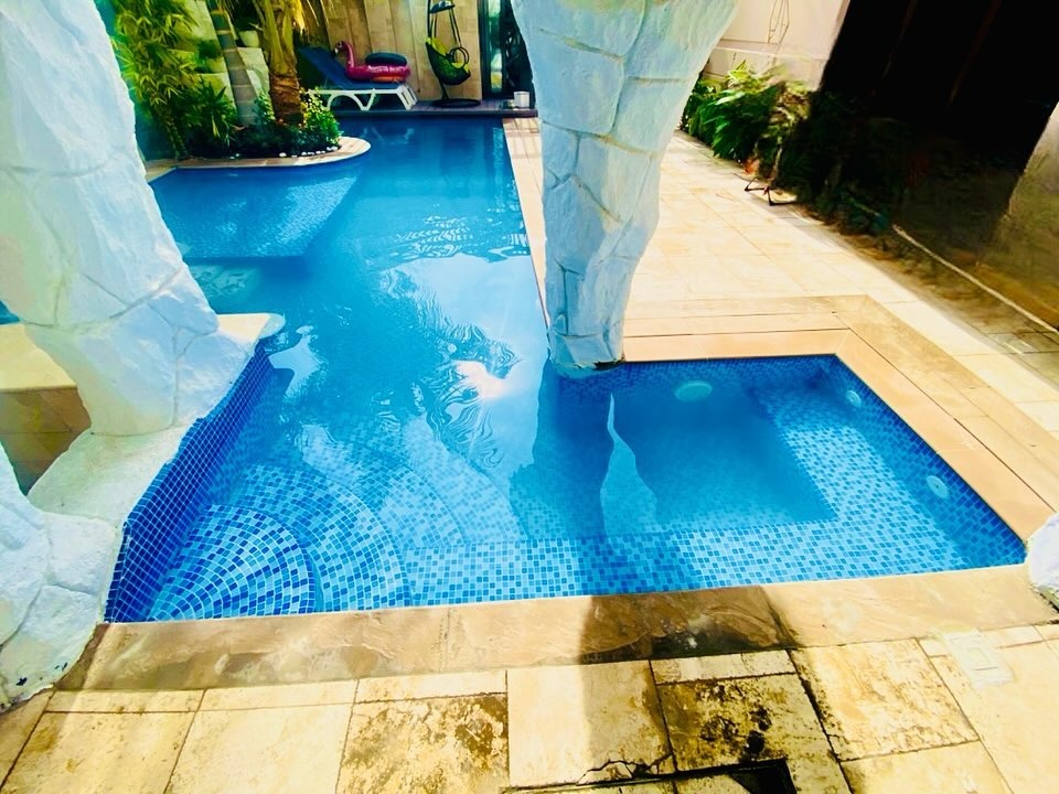 Swimming pool project by Al Waha Pools
