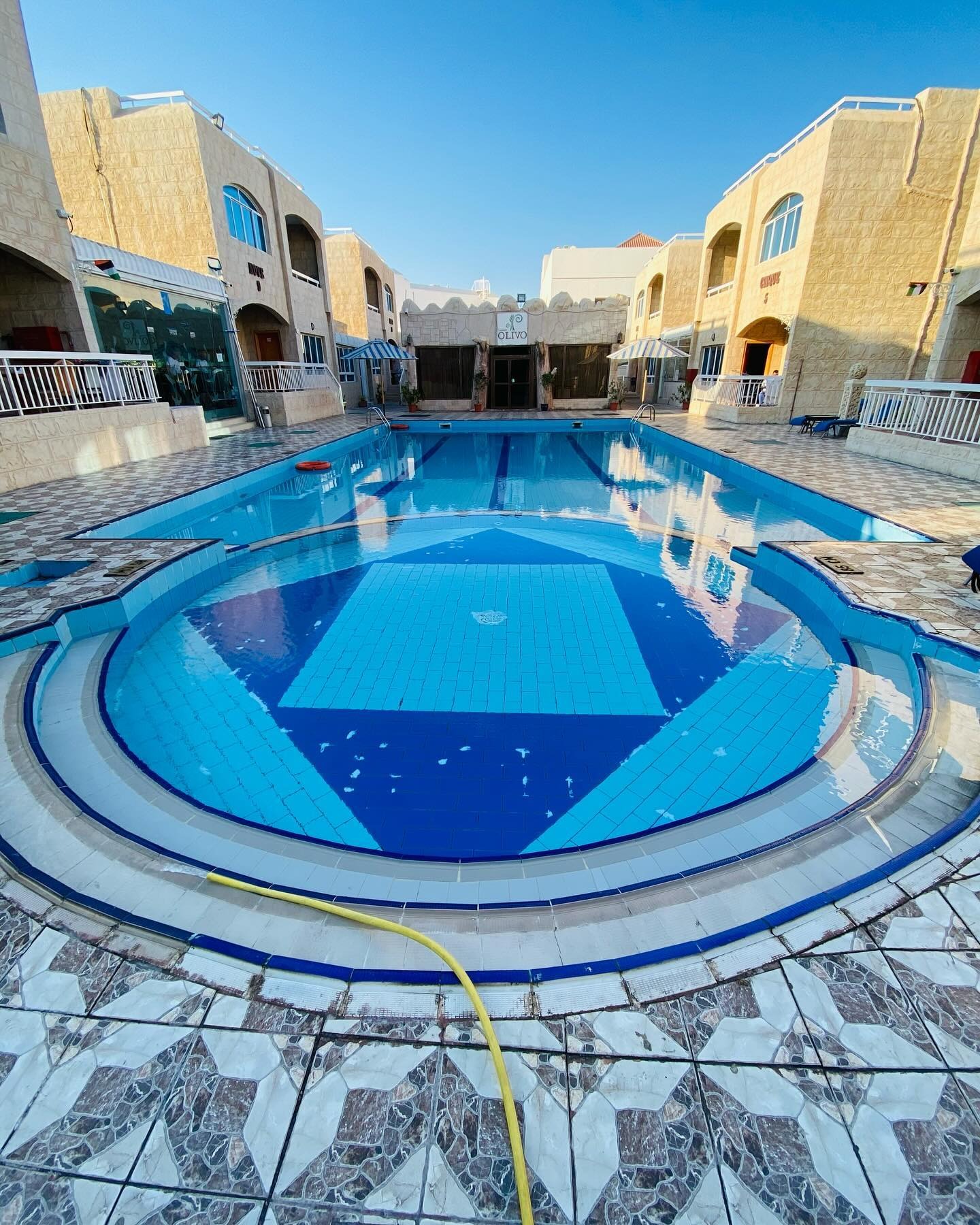 Swimming pool project by Al Waha Pools