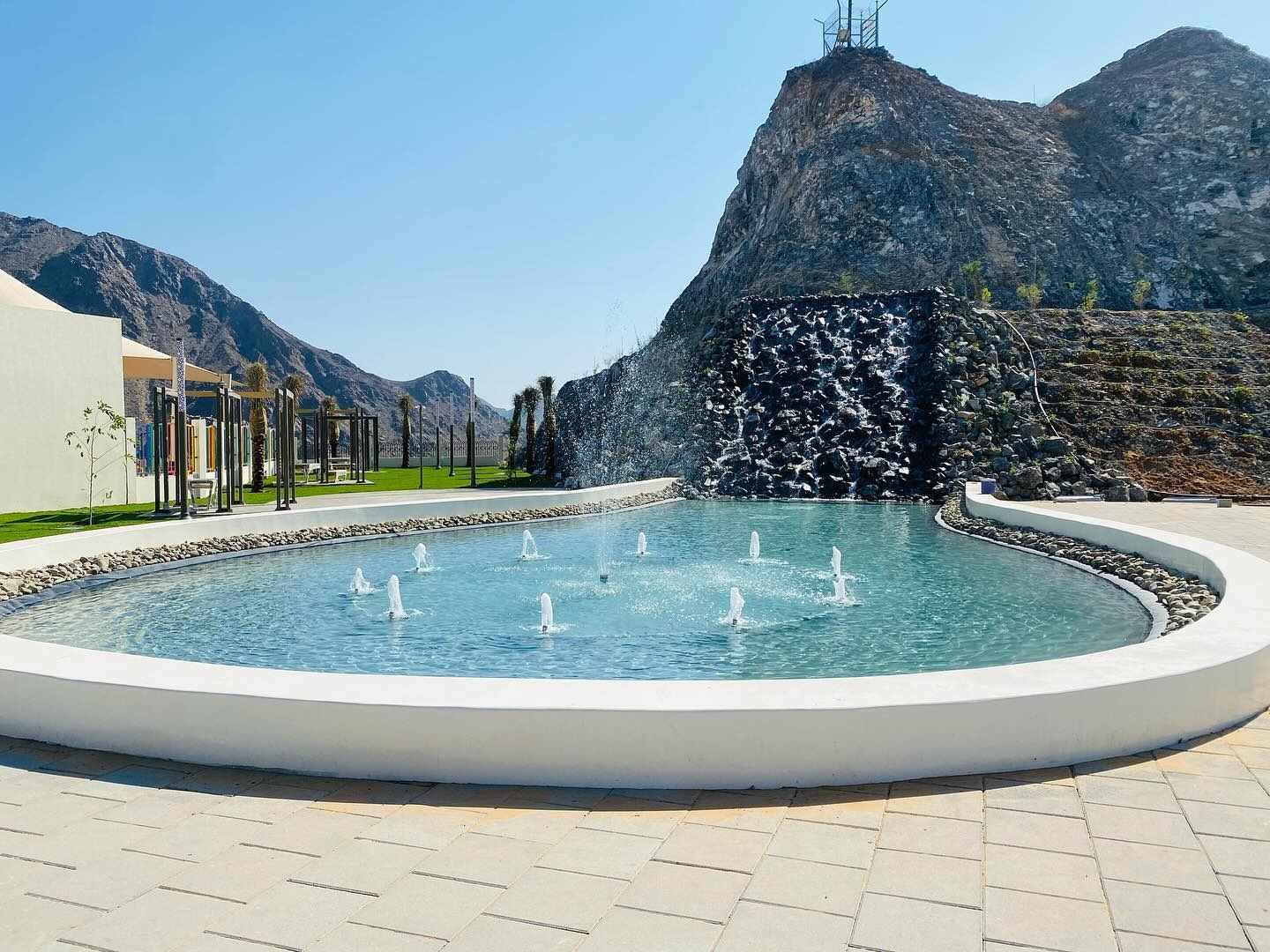 Swimming pool project by Al Waha Pools